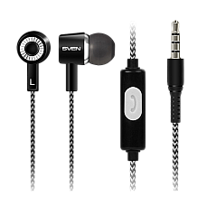 Earphones SVEN E-109M, Black, with ..