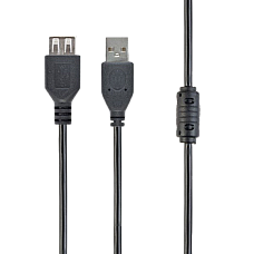 Cable USB, USB AM/AF, 1.8 m, USB2.0..
