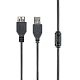 Cable USB, USB AM/AF, 5.0 m, USB2.0..