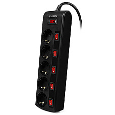 Surge Protector 5 Sockets,  3.0m, S..