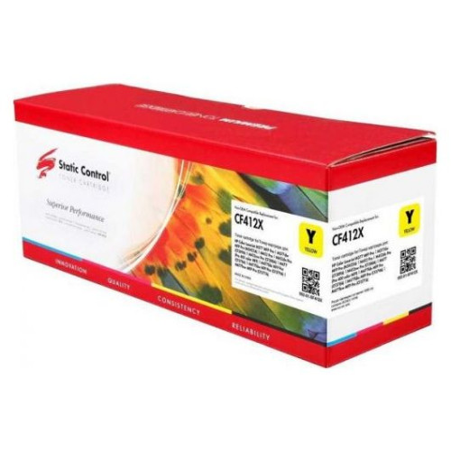 Laser Cartridge for HP CF412X Yellow Compatible SCC 002-01-SF412X