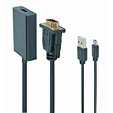 Adapter VGA M to HDMI F, Cablexpert..