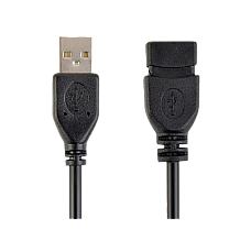 Cable USB, USB AM/AF, 0.15 m, USB2...