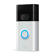 Ring Video Doorbell, Satin Nickel..