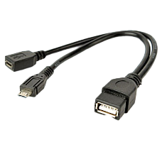 Cable  OTG,  Micro BM / Micro BF - ..