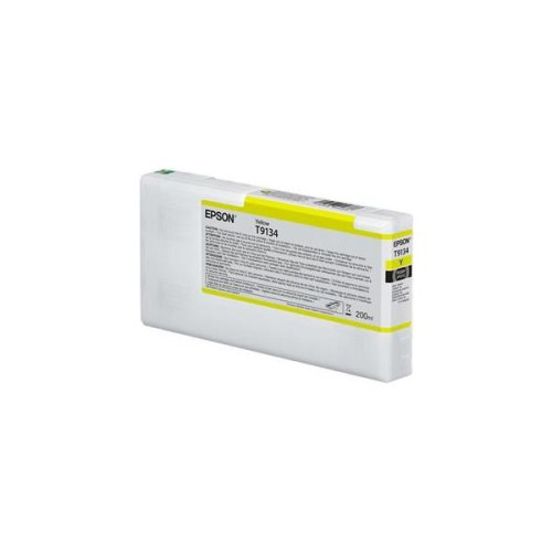 Ink Cartridge Epson T9134, Yellow, 200ml, C13T913400