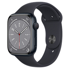 Apple Watch Series 8 GPS, 45mm Midn..