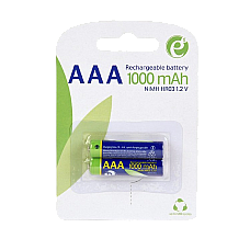 AAA 1000mAh, Blister*2, Energenie, ..