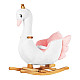 Rocking toy with seat White Swan..