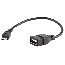 Cable  OTG,  Micro B - AF,  0.15 m,..
