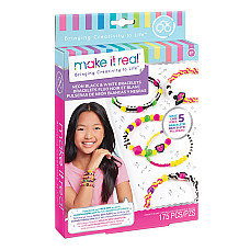 Set Retro Neon Black & White Bracel..