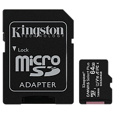 .64GB MicroSD (Class 10) UHS-I (U1)..