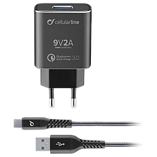 Wall Charger Cellularline Tetraforc..