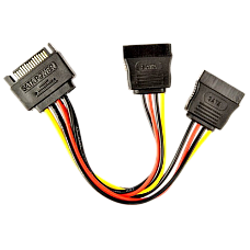 Cable SATA power splitter cable, 0...