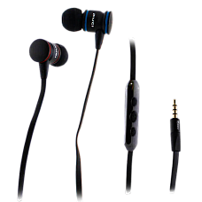 Awei earphones, TE-200Vi, Black..