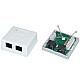 1xRJ45+1xRJ11 Surface Box 2 port UT..