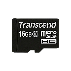 .16GB MicroSD (Class 10) , Transcen..