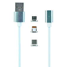 Magnetic cable combo Type-C/Apple/M..