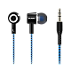 Earphones SVEN E-106  Black/Blue, 3..