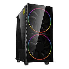 Case ATX GAMEMAX Black Hole, w/o PS..