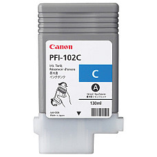 Ink Cartridge Canon PFI-102C cyan,1..