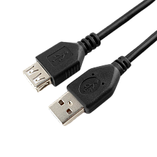 Cable USB, USB AM/AF, 3.0 m, USB2.0..