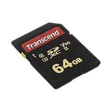 ..64GB  SDXC Card (Class 10) UHS-II..