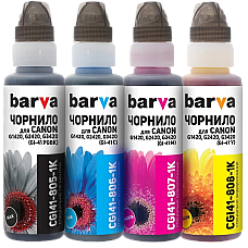 Ink set Barva for G series Canon bl..