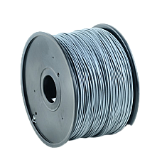 ABS 3 mm, Silver Filament, 1 kg, Ge..