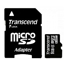 ..8GB MicroSD (Class  4) +SD adapte..