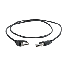 Cable USB, USB AM/AF, 0.75 m, USB2...