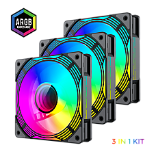 PC Case Fan GAMEMAX KF300 BK, 3xARG..