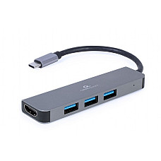 Adapter 2-in-1 Type-C to HDMI /USB3..