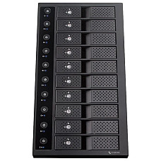 10-Bay SINGLE System External Enclo..