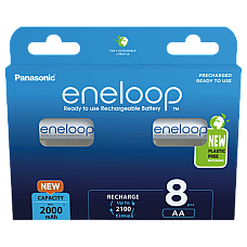 AA  Eneloop 2000mAh, Blister*8, Pan..