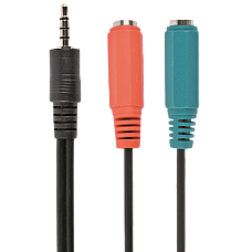 CCA-417 3.5 mm 4-pin plug to 3.5 mm..