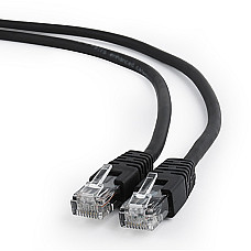 Patch Cord Cat.6U  0.5m, Black, PP6..