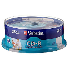 CD-R Printable  25*Cake, Verbatim, ..