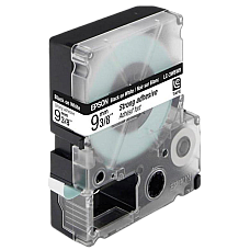 Tape Cartridge EPSON LK3WBW; 9mm/9m..