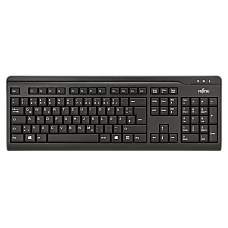 Keyboard Fujitsu KB410 USB Black RU..
