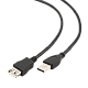 Cable USB, USB AM/AF, 3.0 m, USB2.0..