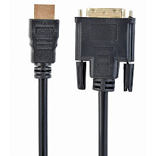 Cable HDMI to DVI  0.5m Cablexpert,..
