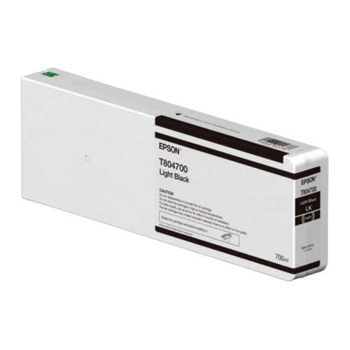 Cartuș de cerneală Epson T55K700 UltraChrome HDX/HD 700ml, Negru deschis / C13T804700