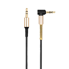 AUX Audio Cable Hoco, UPA02, Black..