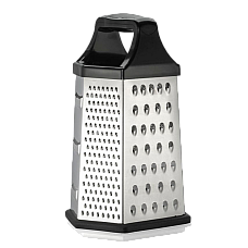 Grater with container, 6  sides RES..