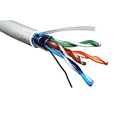 Cable FTP Cat.5e solid 4X2X1/0.52 c..