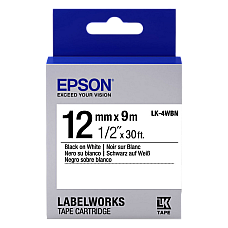 Tape Cartridge EPSON LK4SBE; 12mm/9..