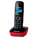 Dect Panasonic KX-TG1611UAR, Red, A..