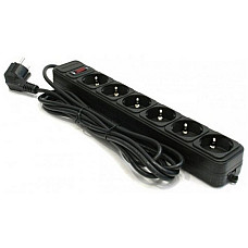 Surge Protector 6 Sockets,  1.8m, U..