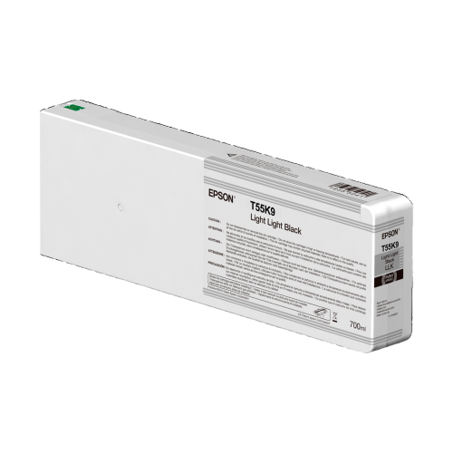 Cartuș de cerneală Epson T55K900 UltraChrome HDX/HD 700ml, Negru deschis/ C13T804900